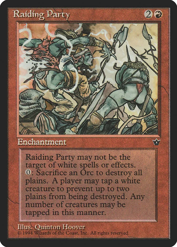 Raiding Party Front Face