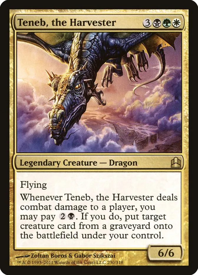 Teneb, the Harvester Front Face