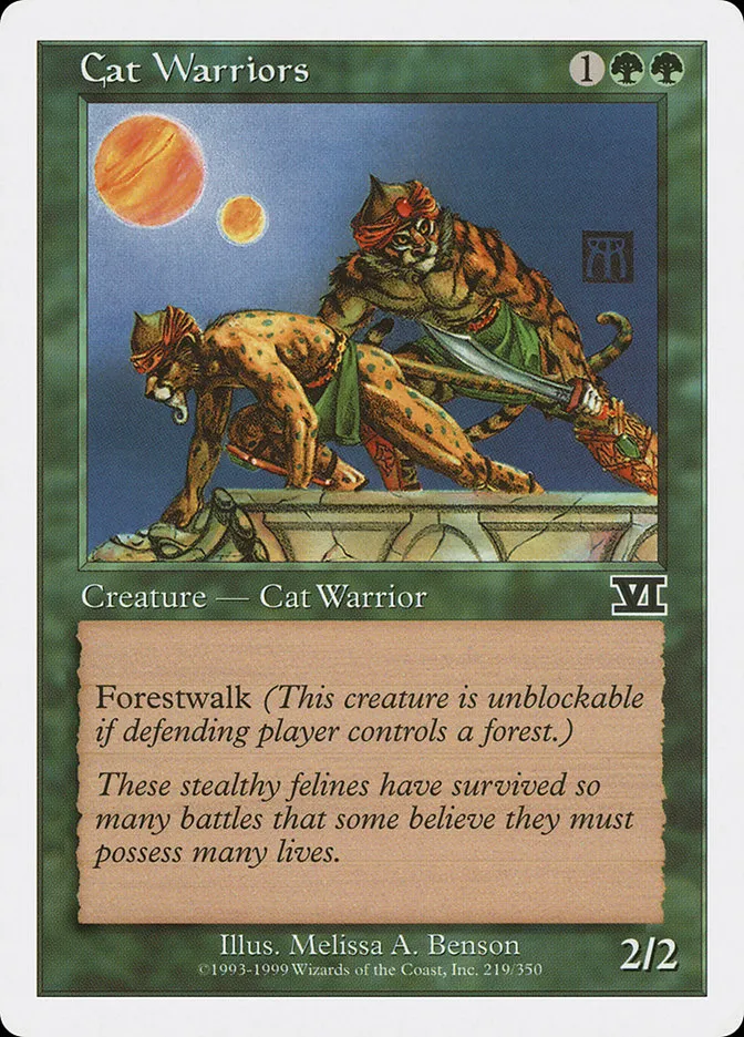 Cat Warriors Front Face