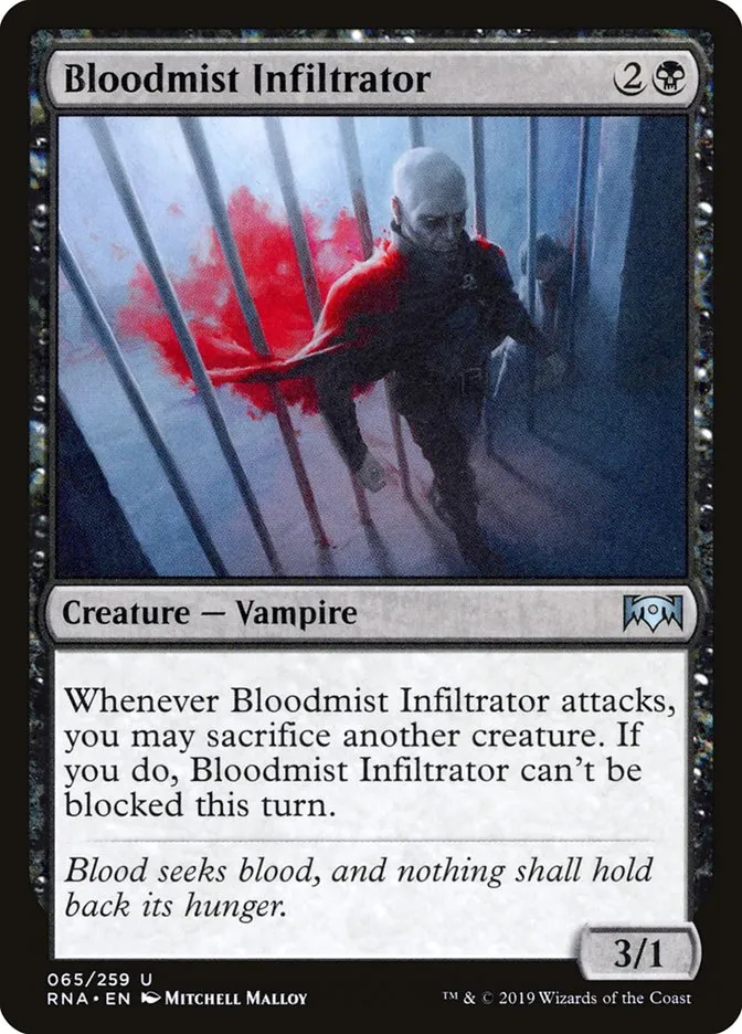 Bloodmist Infiltrator Front Face