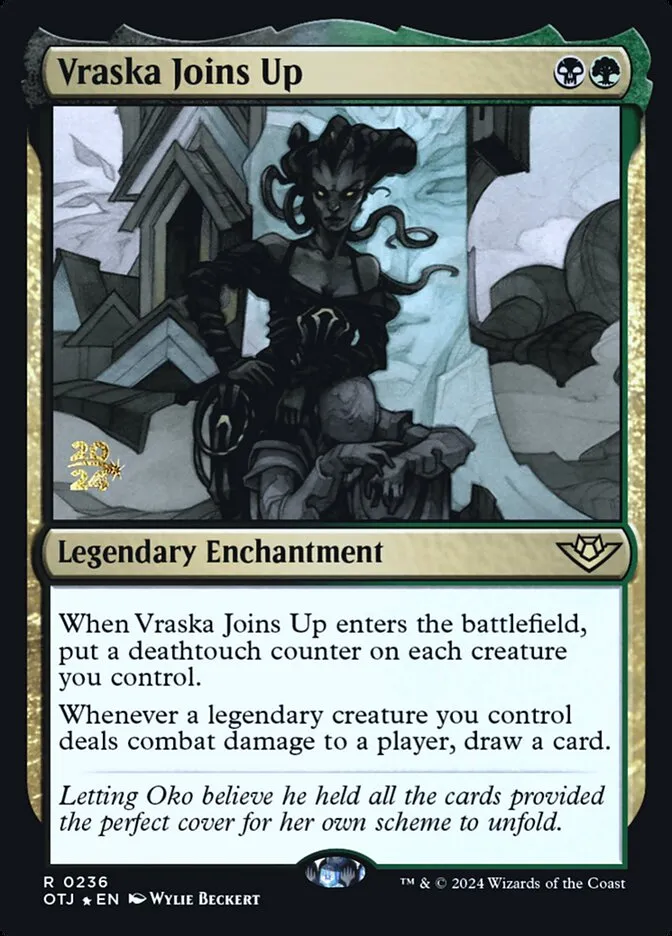 Vraska Joins Up Front Face