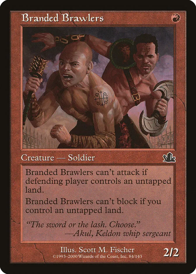 Branded Brawlers Front Face