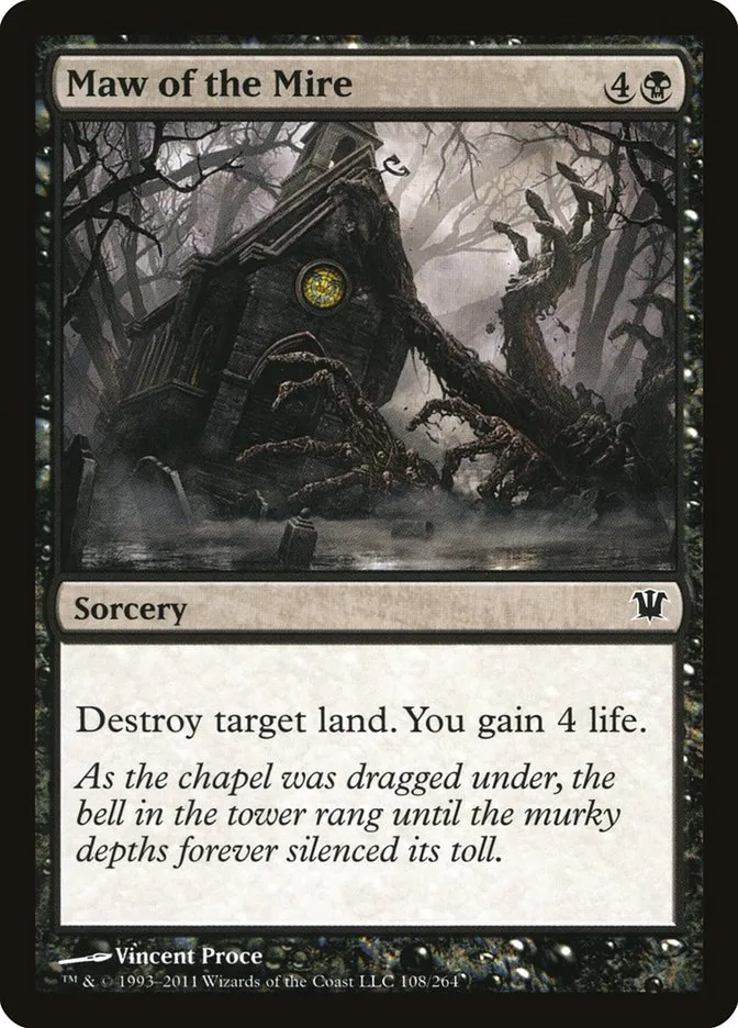 Maw of the Mire Front Face