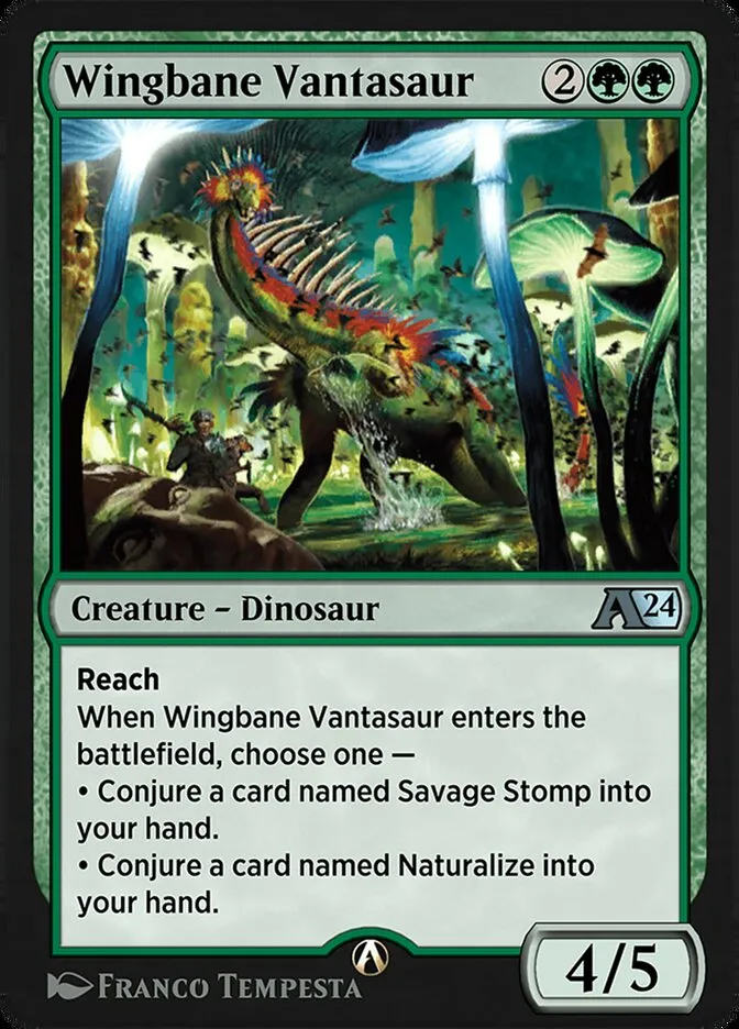 Wingbane Vantasaur Front Face