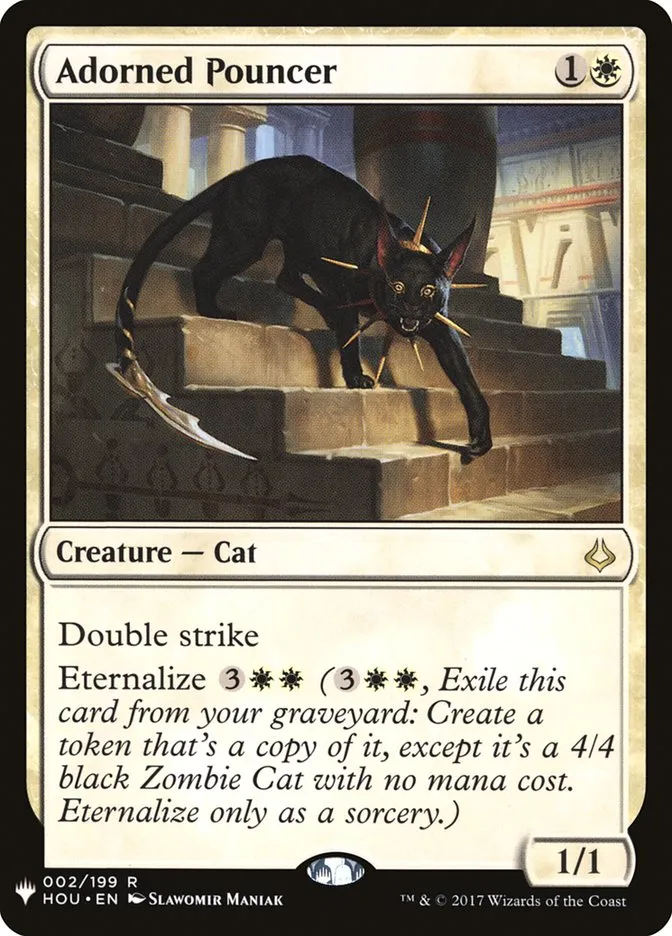 Adorned Pouncer Front Face
