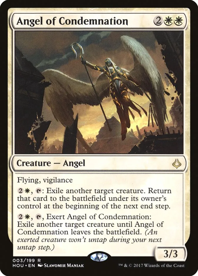 Angel of Condemnation Front Face