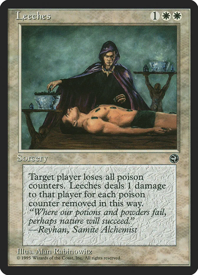 Leeches Front Face