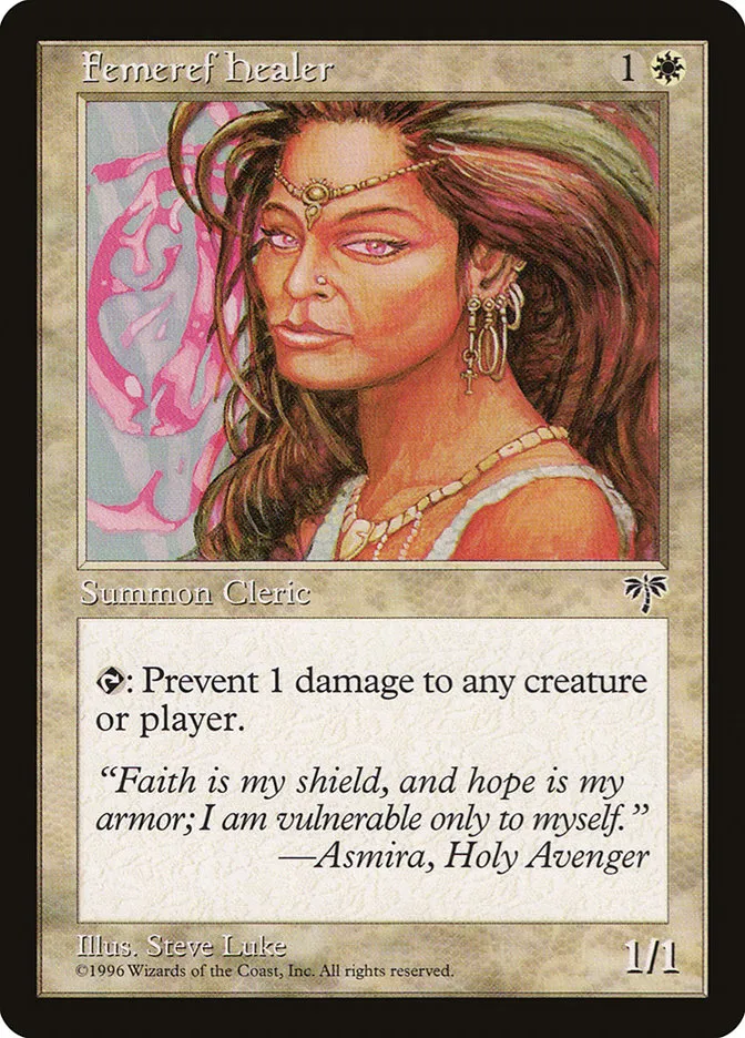 Femeref Healer Front Face