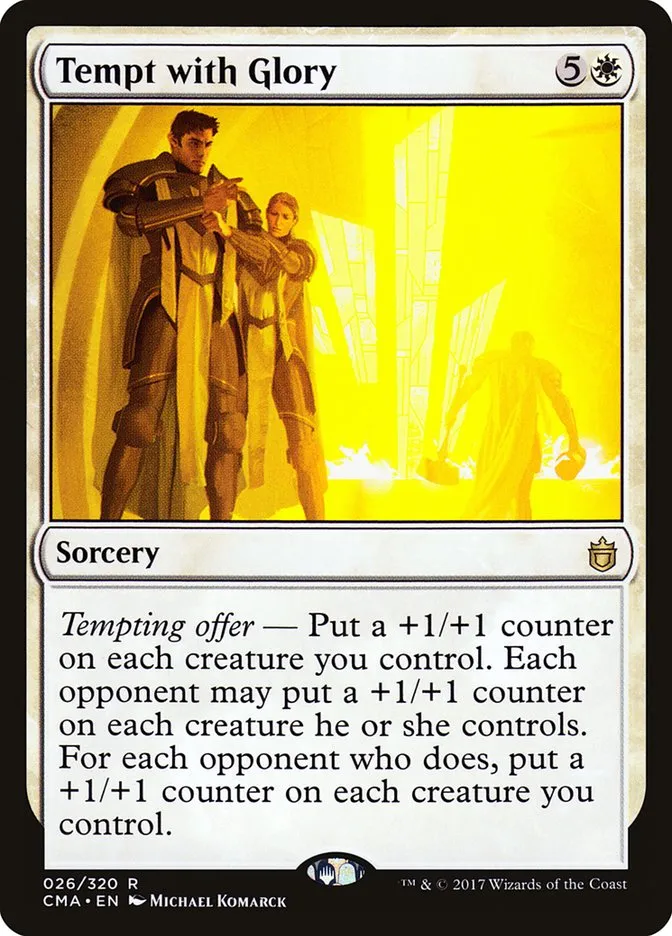 Tempt with Glory Front Face