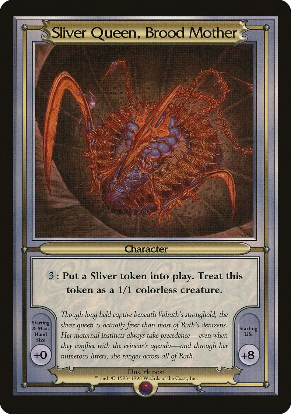 Sliver Queen, Brood Mother Front Face