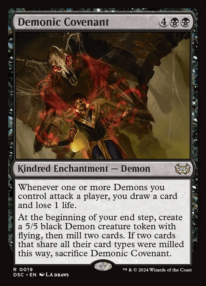 Demonic Covenant Front Face