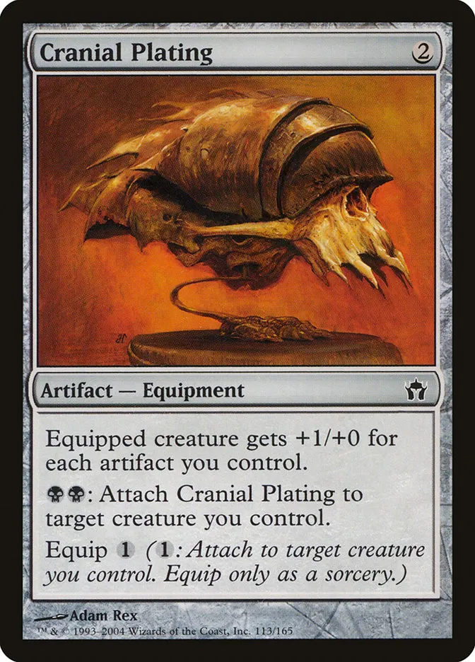 Cranial Plating Front Face