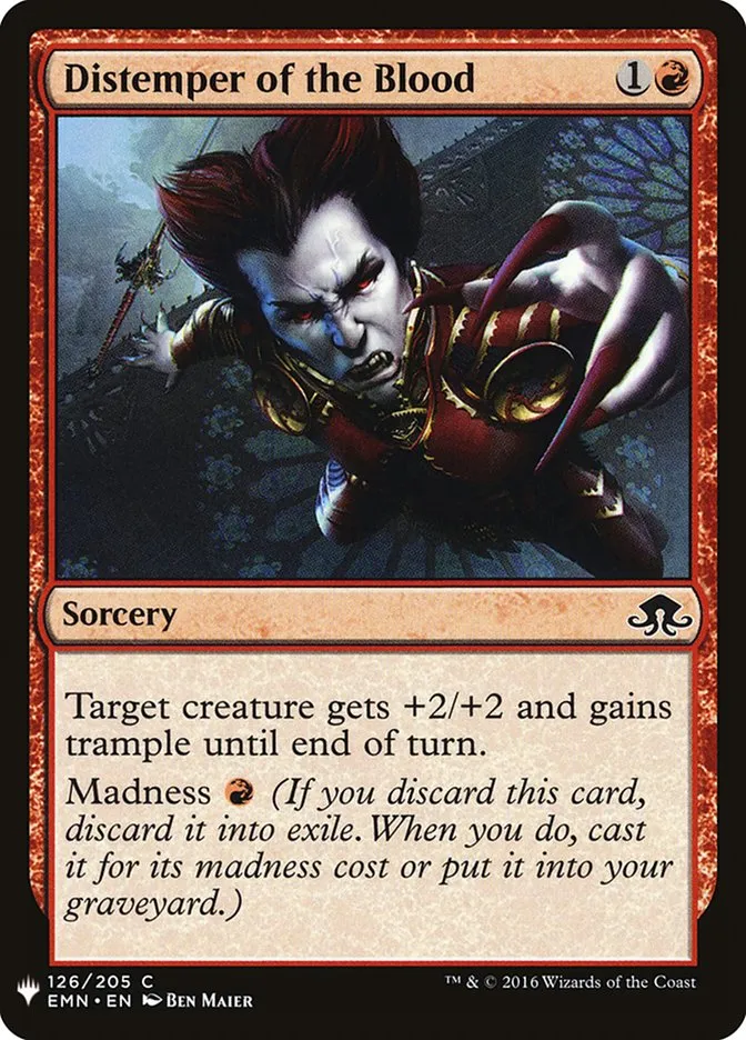 Distemper of the Blood Front Face
