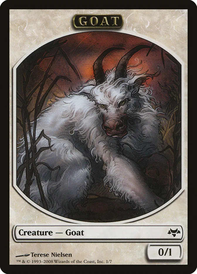 Goat Front Face