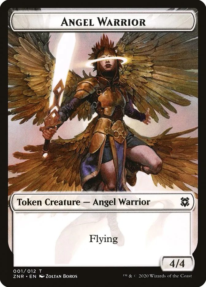 Angel Warrior Front Face