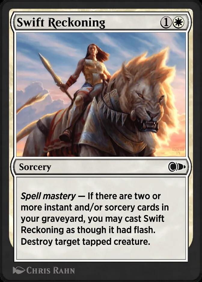 Swift Reckoning Front Face