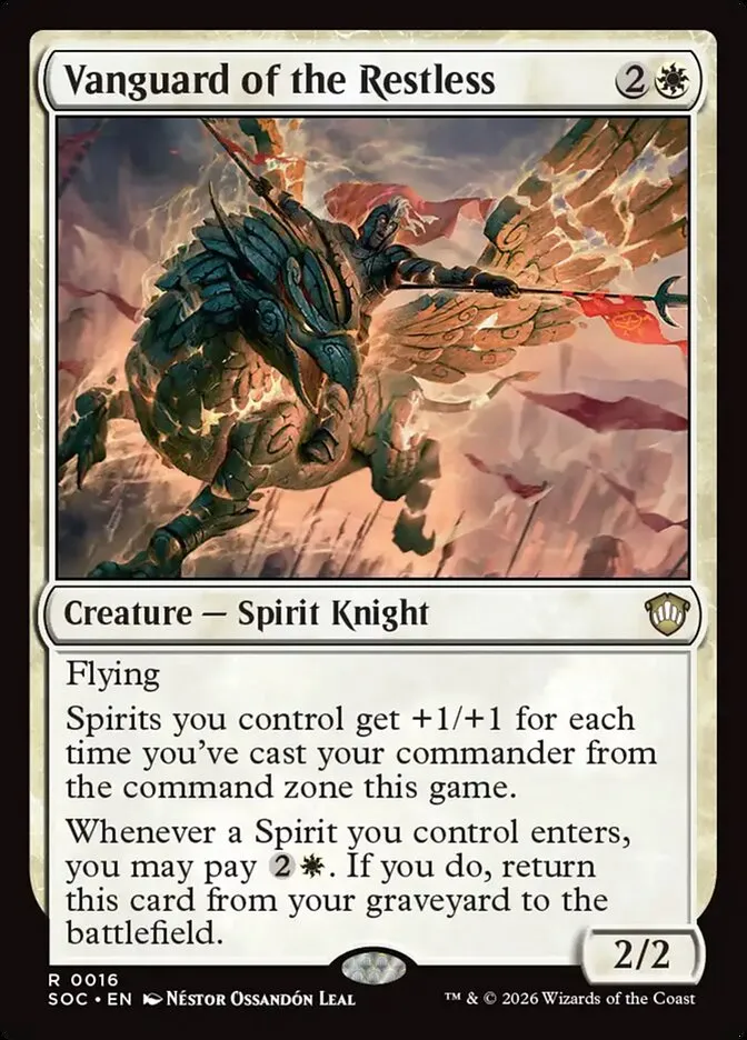 Vanguard of the Restless Front Face