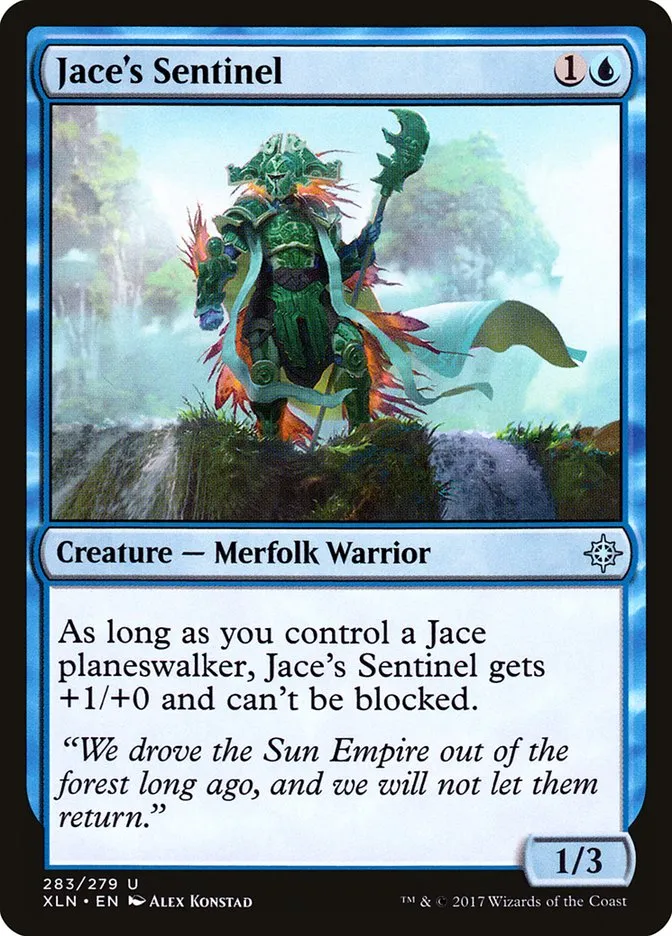 Jace's Sentinel Front Face