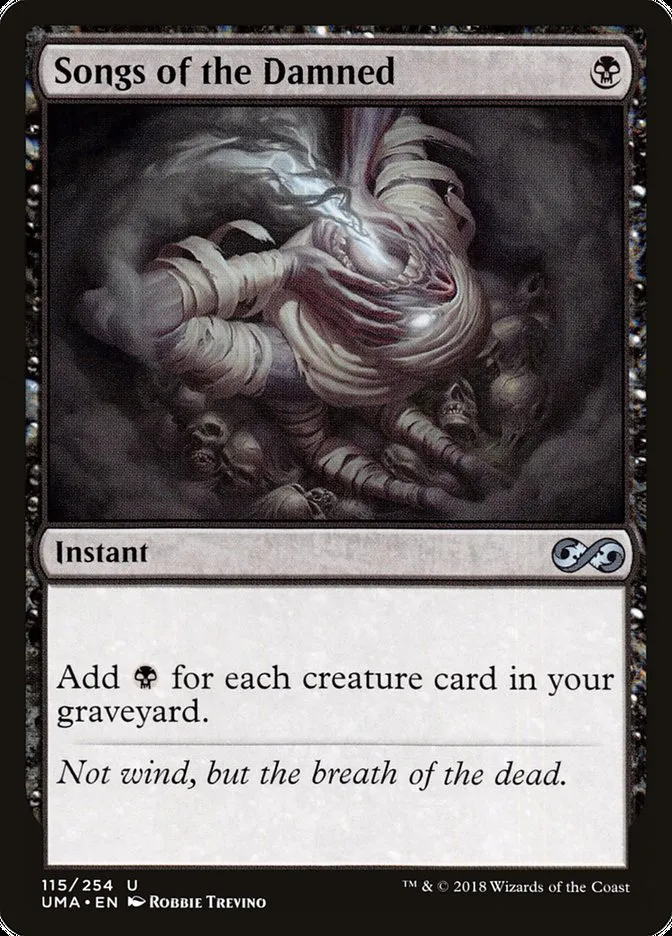 Songs of the Damned Front Face