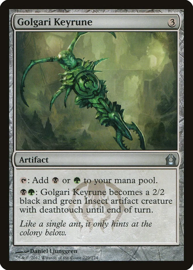 Golgari Keyrune Front Face
