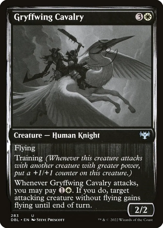 Gryffwing Cavalry Front Face