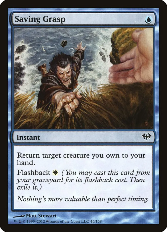 Saving Grasp Front Face