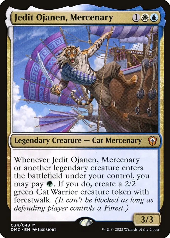 Jedit Ojanen, Mercenary Front Face