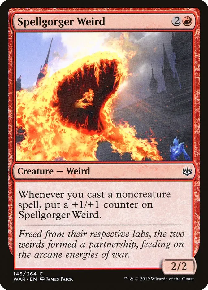 Spellgorger Weird Front Face