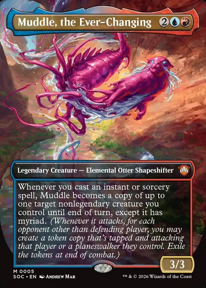 Muddle, the Ever-Changing Front Face