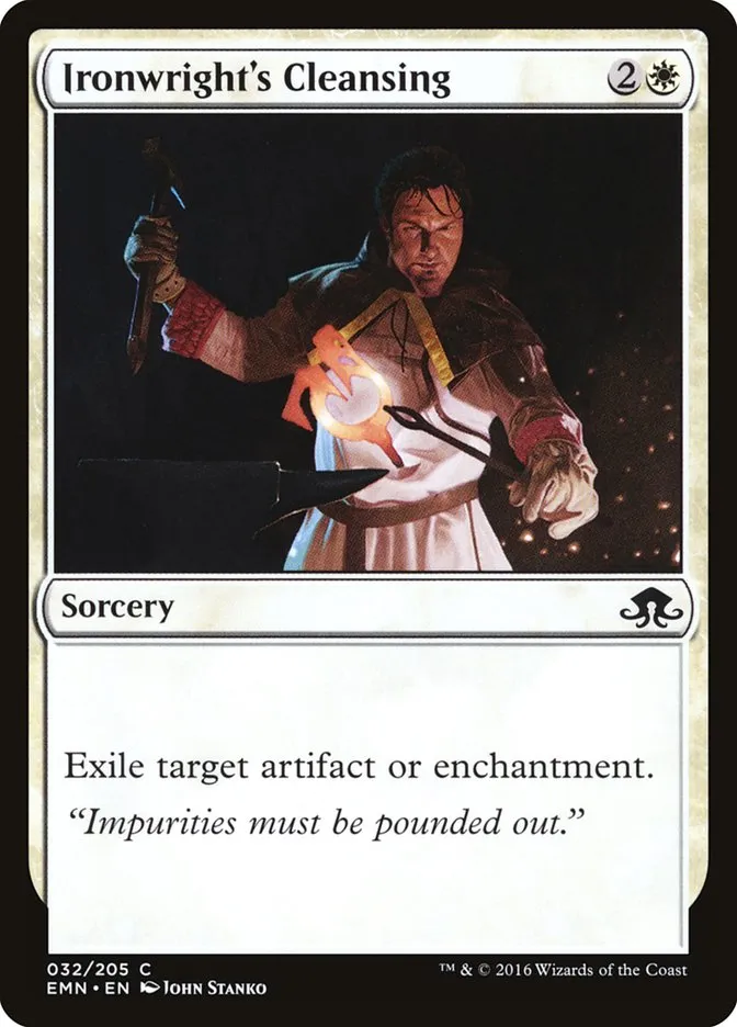 Ironwright's Cleansing Front Face