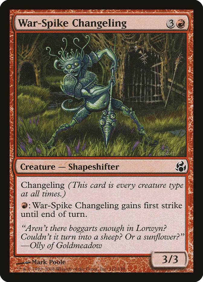 War-Spike Changeling Front Face