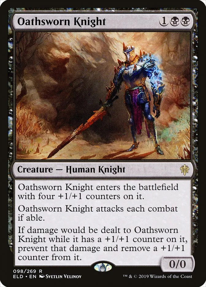 Oathsworn Knight Front Face