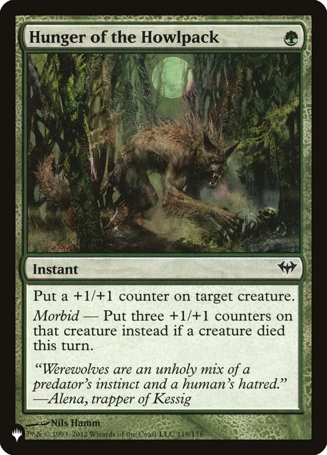 Hunger of the Howlpack Front Face