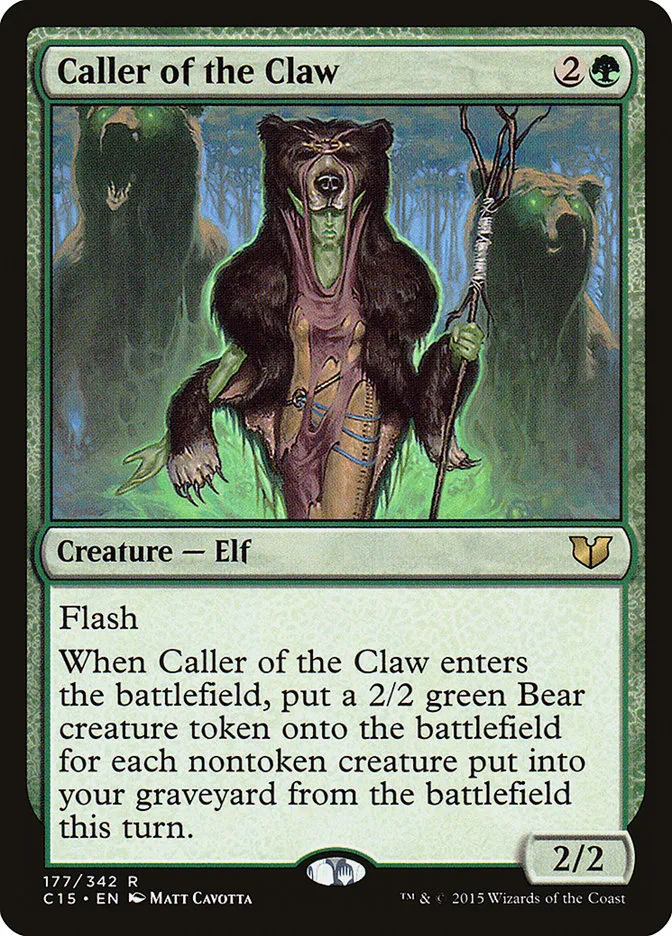 Caller of the Claw Front Face