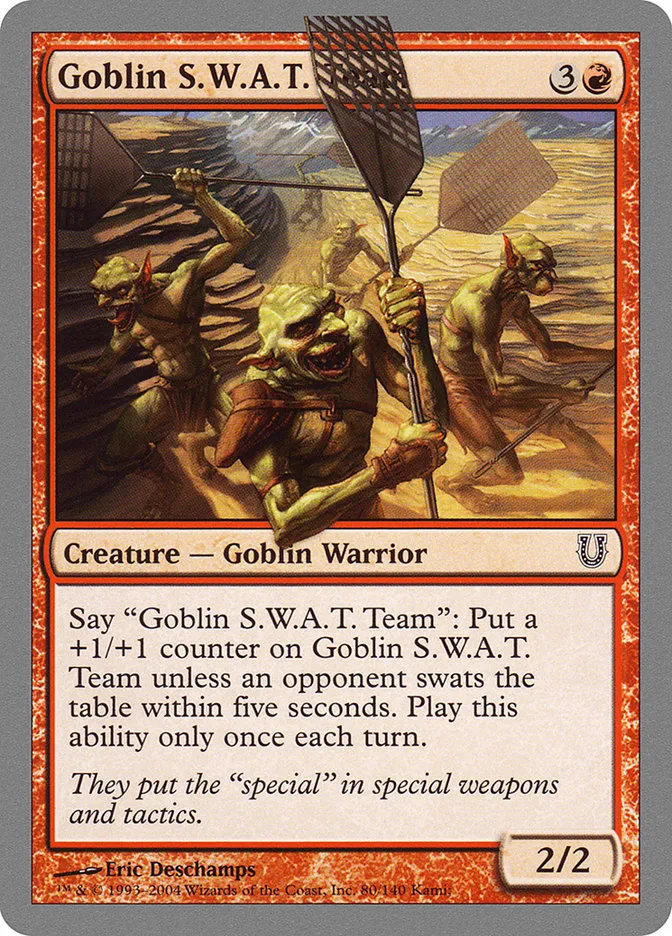 Goblin S.W.A.T. Team Front Face