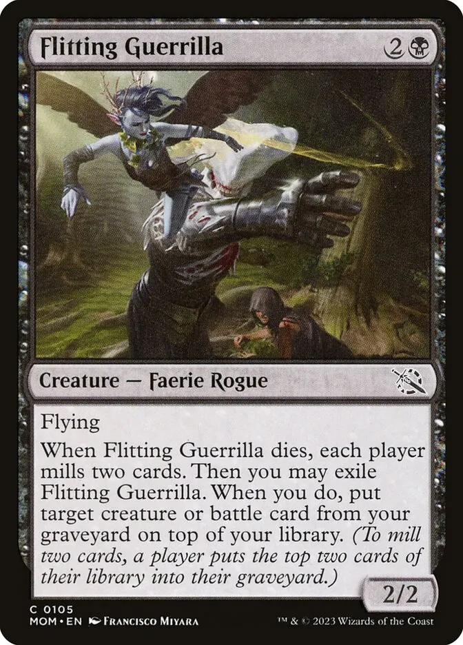 Flitting Guerrilla Front Face