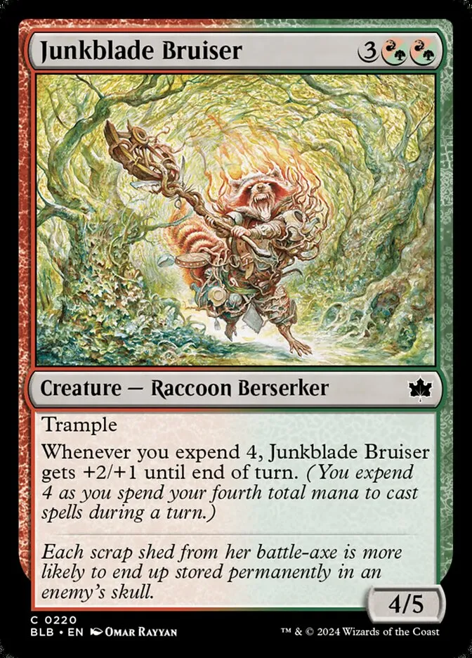 Junkblade Bruiser Front Face