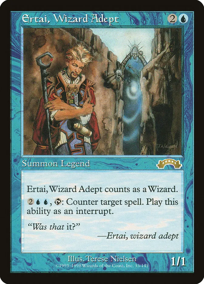 Ertai, Wizard Adept Front Face