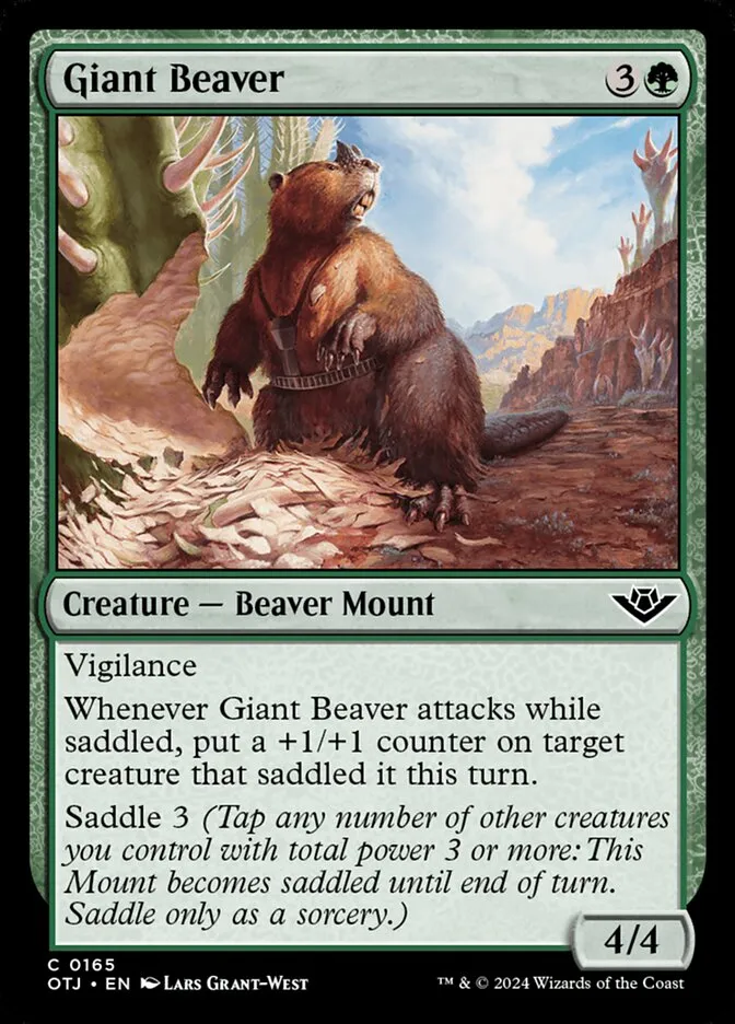 Giant Beaver Front Face