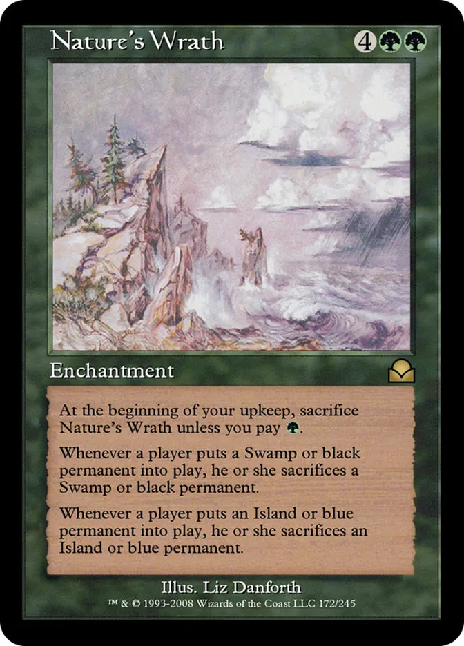 Nature's Wrath Front Face