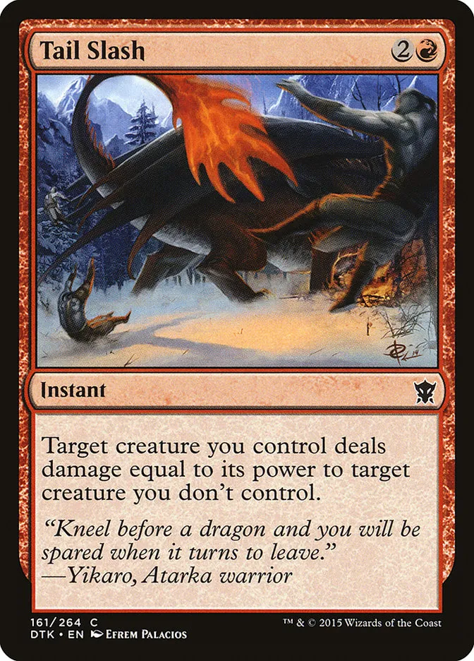 Tail Slash Front Face