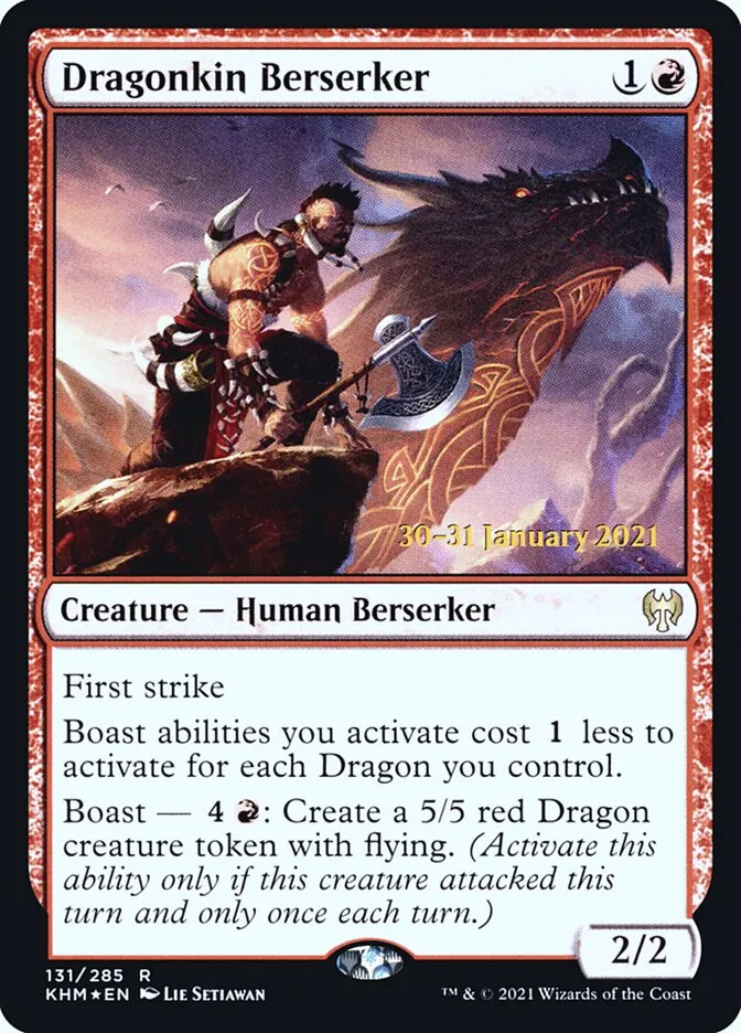 Dragonkin Berserker Front Face
