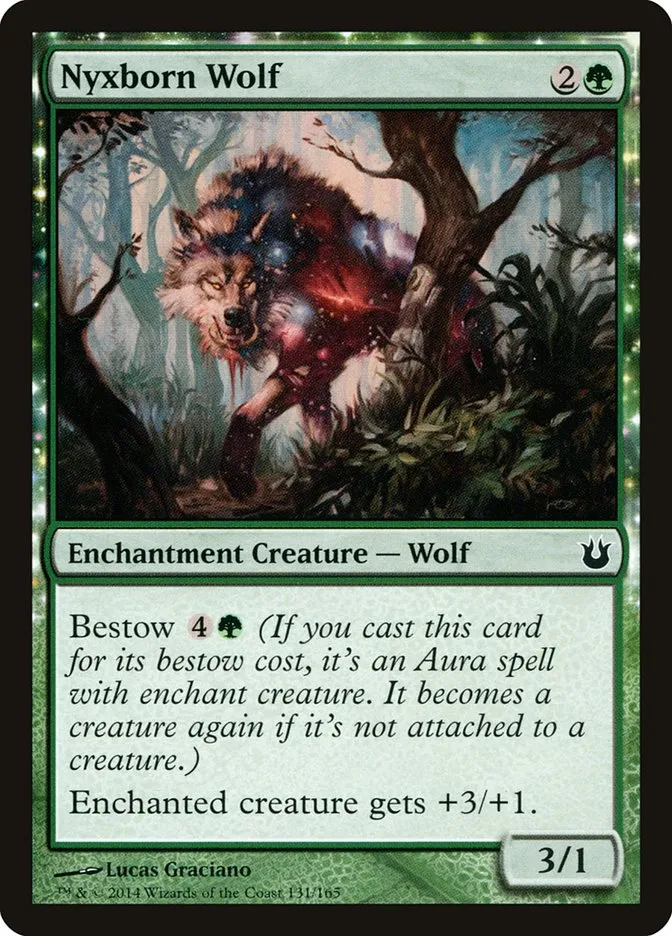 Nyxborn Wolf Front Face