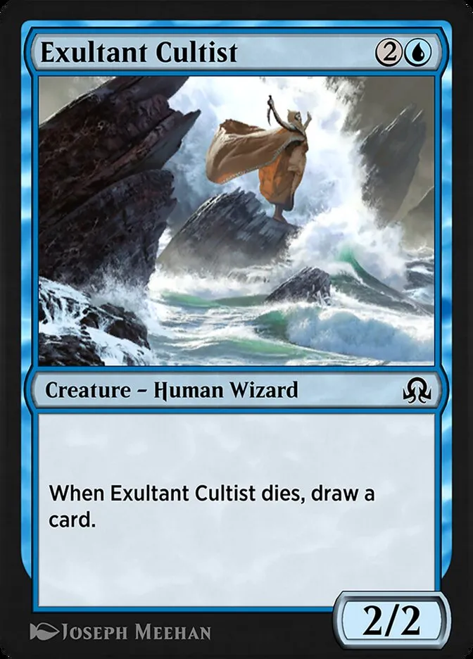Exultant Cultist Front Face