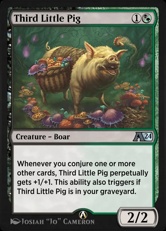 Third Little Pig Front Face