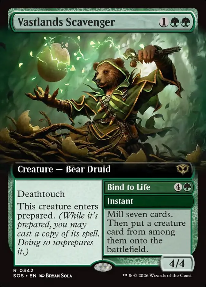 Vastlands Scavenger // Bind to Life Front Face