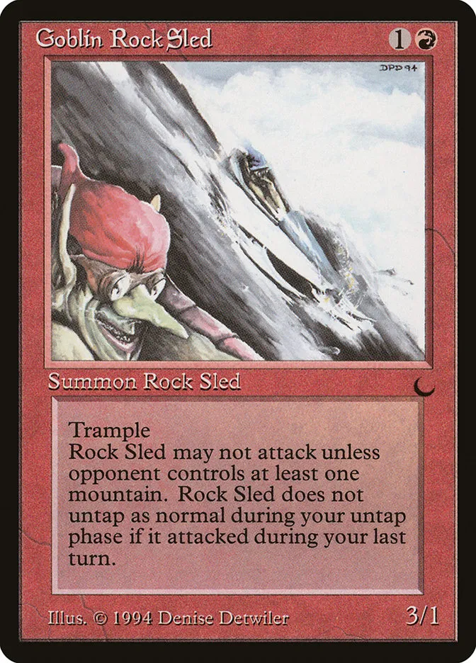 Goblin Rock Sled Front Face