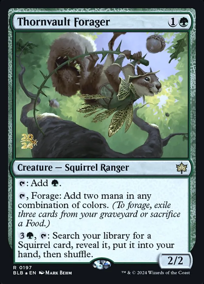 Thornvault Forager Front Face