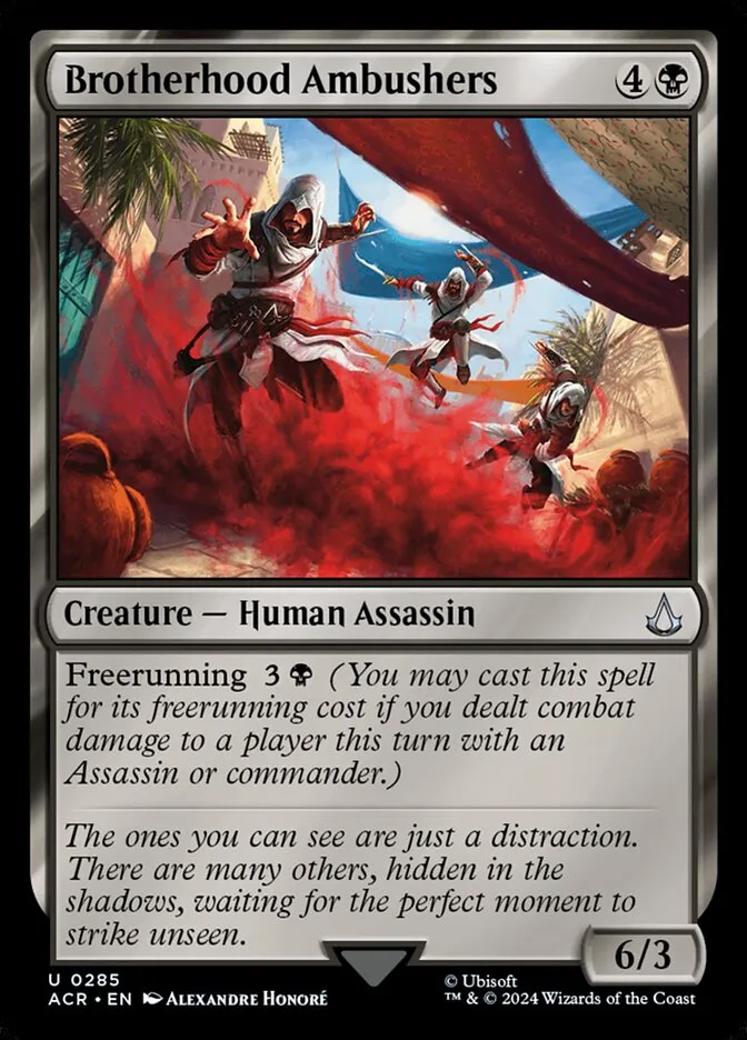 Brotherhood Ambushers Front Face