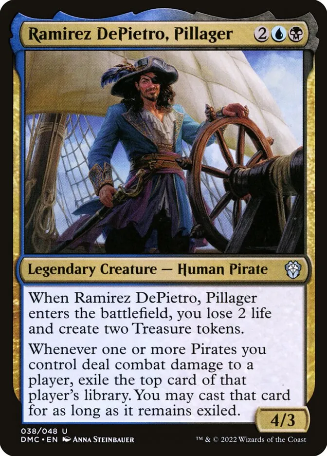 Ramirez DePietro, Pillager Front Face